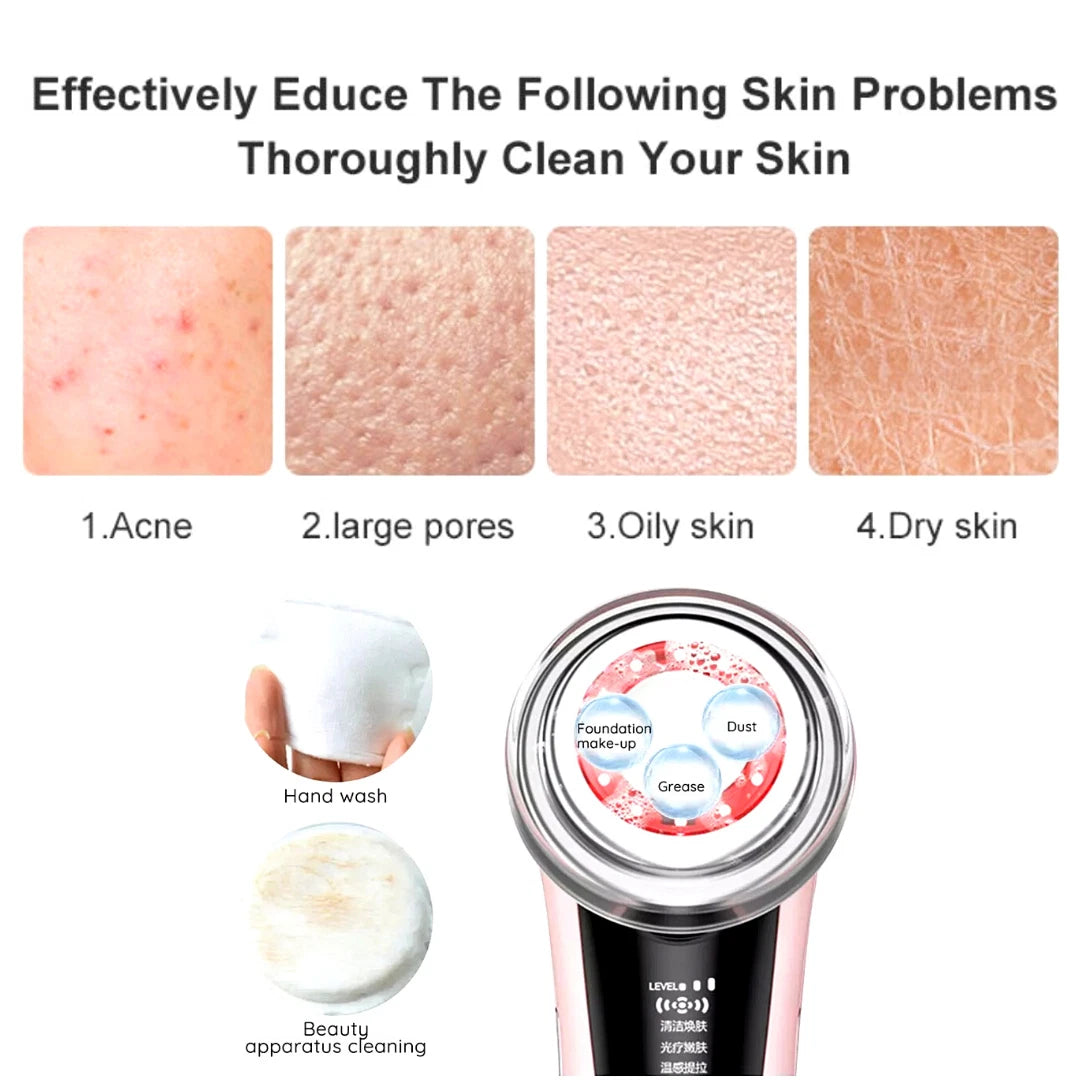 Masajeador Facial Ultrasonico